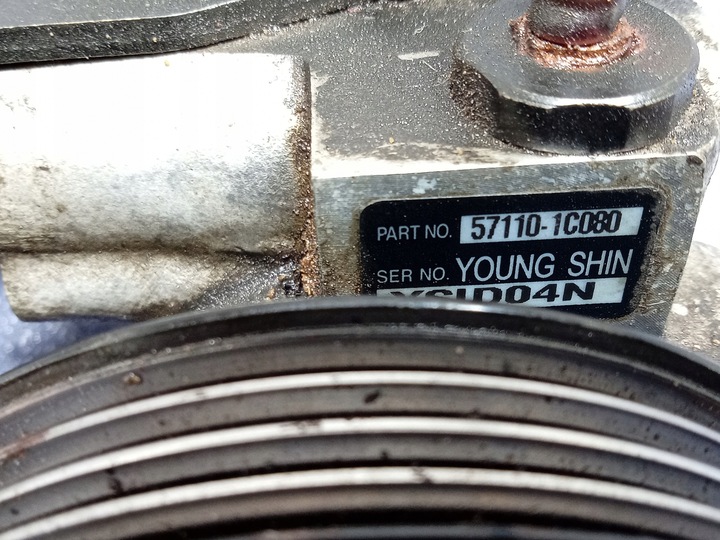 фото №5, Hyundai getz 1.1b насос усилителя 57110-1c080