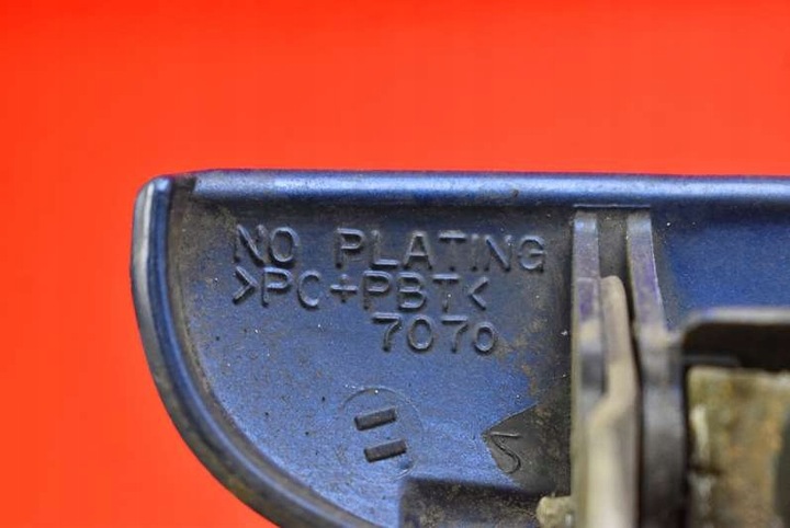 фото №7, Ручка правая зад задняя тёмно-синяя daihatsu sirion 1 i 5d рестайлинг 01-04