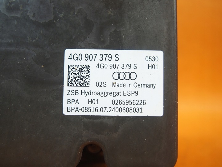 фото №8, Audi a7 4g блок керування abs блок керування  4g0614517al / 4g0907379s 42km