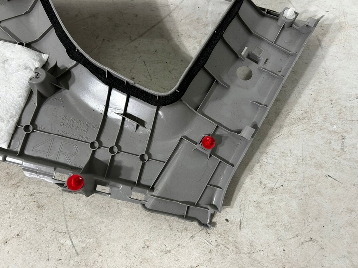 фото №9, Rav4 iv захист стійка заднього праві зад сірий