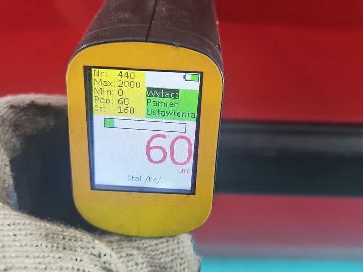 фото №15, Дверь перед левая vw golf iii 5d красный ly3d