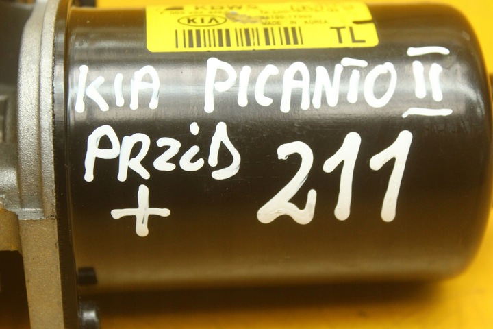 фото №9, Моторчик дворник перед kia picanto ii 98100-1y000