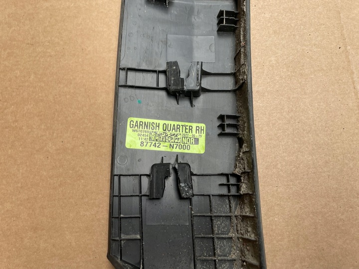 фото №6, Hyundai tucson 4 iv 20- планка крила права зад 87742-n7000