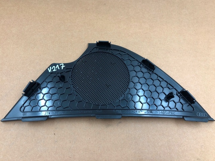 фото №9, Чорна накладка динаміка праві перед двері решітка 4ke035424a audi e-tron 2020-