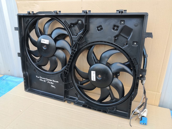 фото №8, Ducato jumper boxer 2.2 06-14 вентилятор радиатор