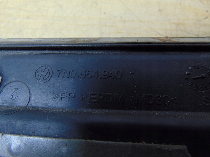 фото №15, Планка боковая дверь правый перед vw sharan 7n