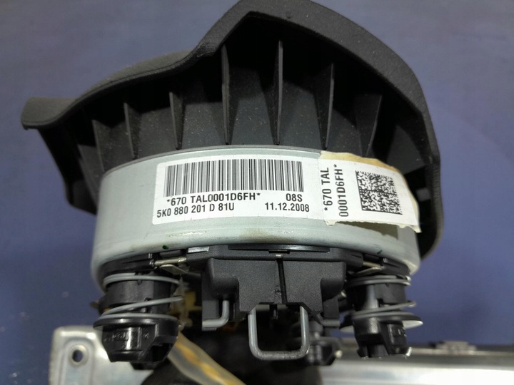 фото №10, Vw golf vi панель роздавальна консоль подушка безпеки подушки ремені eu