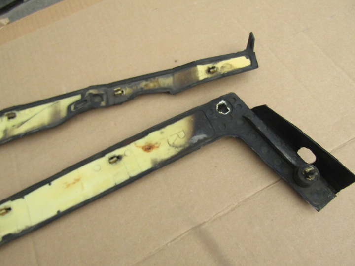 фото №14, 3 mercedes w124 прокладка капота 85-93 kpl l+p