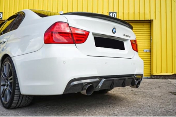 фото №10, Спойлер спойлер m performance bmw e90 чёрный блеск