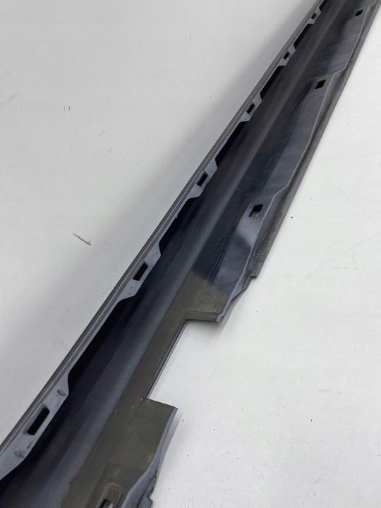 фото №12, Audi a6 c7 планка накладка порога порогова ліва колір lz9y чорний