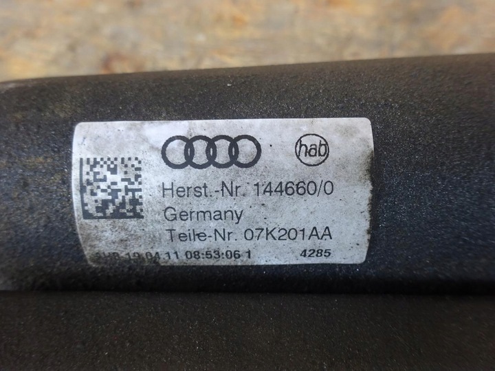 фото №8, Audi rs3 8p ttrs 8j 2.5 tfsi cep cepa коллектор всасывающий 07k133201ae