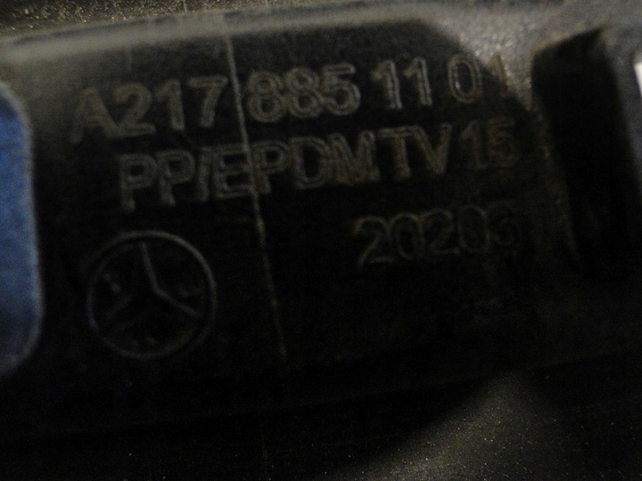 фото №12, Mercedes s клас 217 c217 a217 рестайлінг дифузор w zdrzak задній 63 65 amg