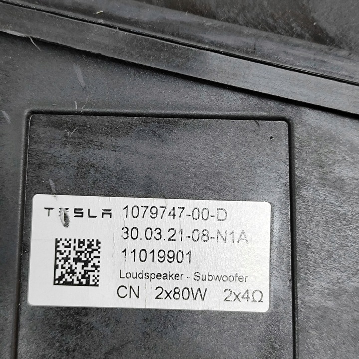 фото №5, Tesla модель 3 2021 динамік низькочастотний
