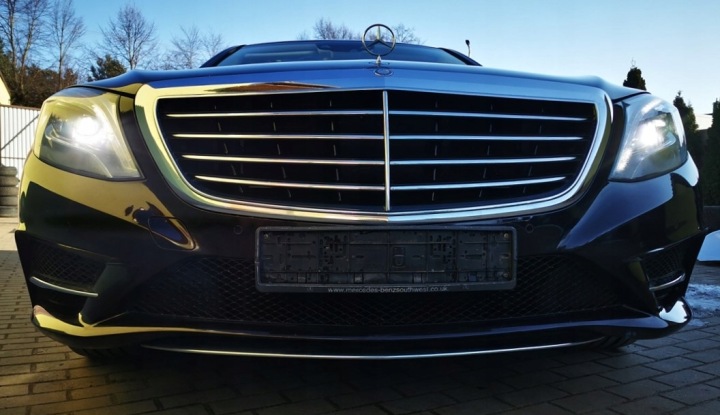 фото №16, Mercedes s-klasa w222 amg бампер перед демонтаж комплектный