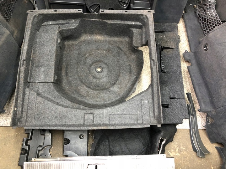 фото №7, Mercedes w211 салон обшивки пол багажника универсал