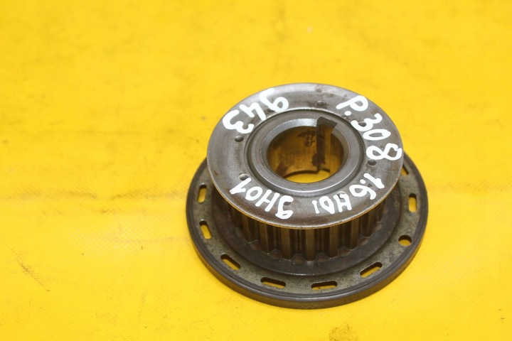 фото №1, Колесо зубчатое вала peugeot 308 ford citroen 1.6 hdi 9h01 9656584580