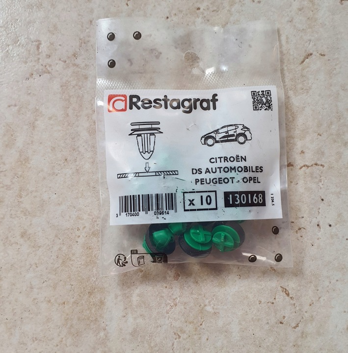 фото №1, Restagraf 130168 clip, планка защитная