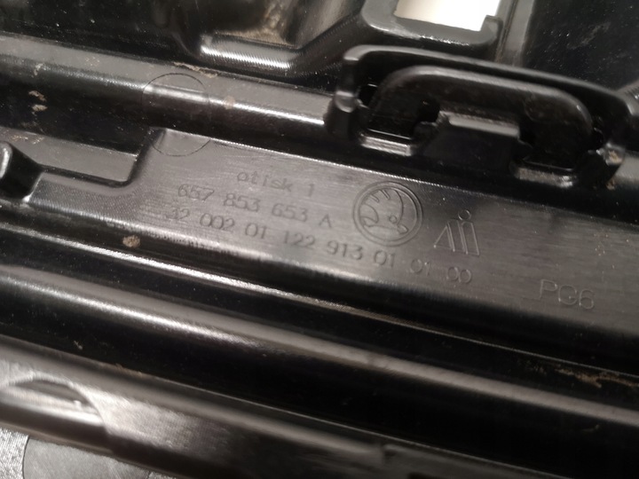 фото №13, Skoda scala monte carlo rs s 19- решітка радіатора решітка радіатора решітка 657853653a повний чорний