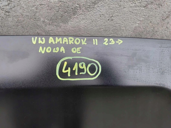 фото №13, Volkswagen amarok ii 23- капот кришка двигуна нова oem номер 4190