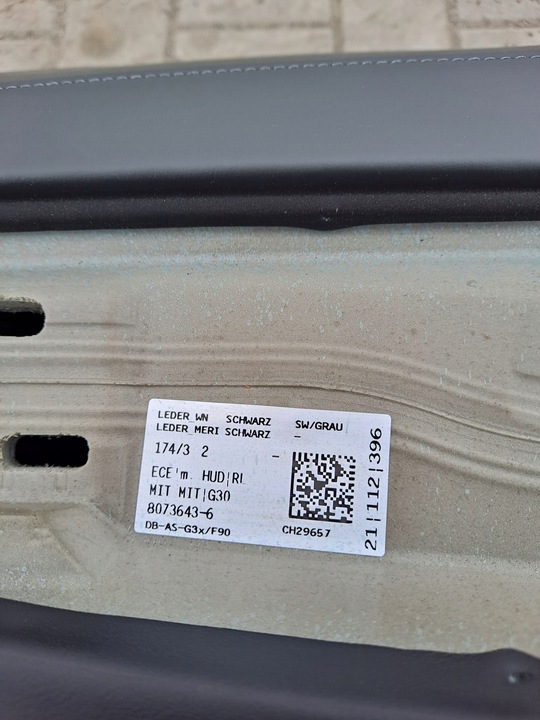 фото №10, Панель консоль капот bmw g30 g31 f90 m5 head up