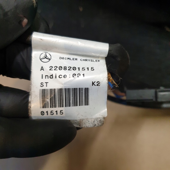 фото №9, Каркас спинка сидіння задньої вентильовані ліві двигунчик mercedes s w221 оригінальний номер