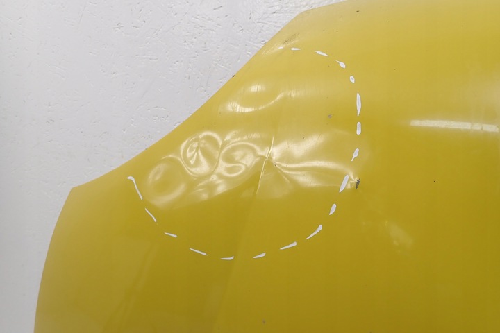 фото №4, Renault kangoo i капот крышка двигателя жёлтая