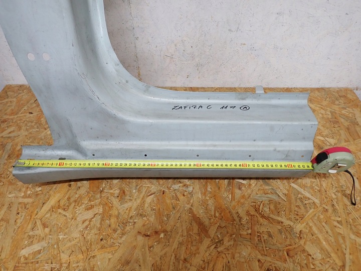 фото №3, Новый левый стойка a порог обшивка opel zafira c 3 iii p12 2011- 20944383