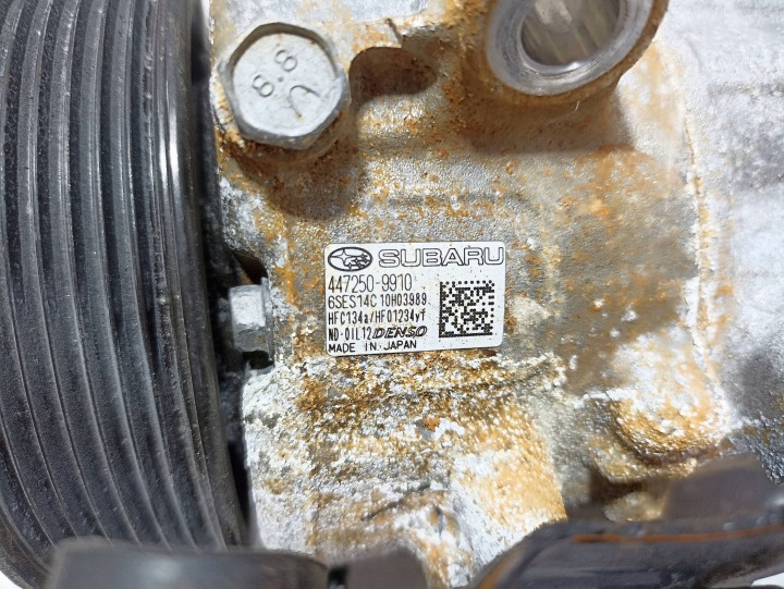 фото №6, Subaru crosstrek iii 2024 компрессор кондиционера 2.0 бензин 447250-9910