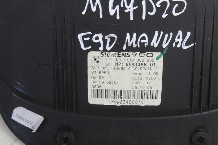 фото №5, Прилади спідометр  bmw e90 m47d20 механічна коробка передач 6983488