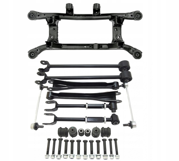 фото №1, Балка важелі зад +гвинти tucson sportage 04-10 4wd