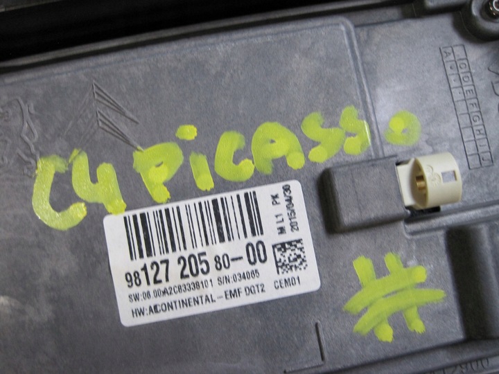 фото №7, Дисплей екран навігації citroen c4 picasso 9812720580