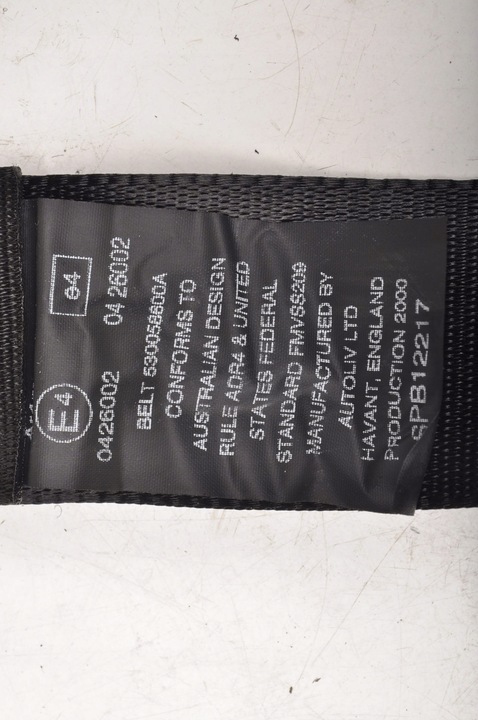 фото №4, Aston martin db7 pas безпеки праві зад