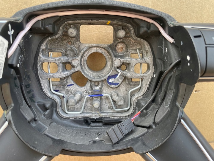 фото №6, Руль audi a6 c7 4g0419091m кожа jak новая оригинал