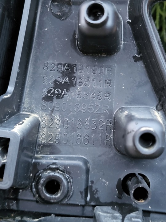 фото №12, Карта двері ліві зад renault symbioz 24- 829a16190r