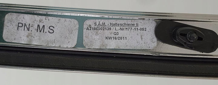 фото №10, Молдинг дах ліва mercedes cls w218 a2186901139