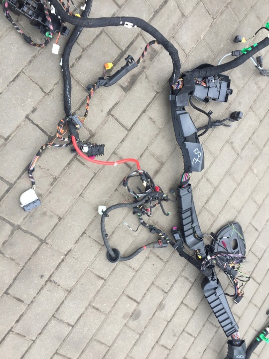 фото №10, Установка жгут интерьера комплектная audi q5 2.0 tdi 80a