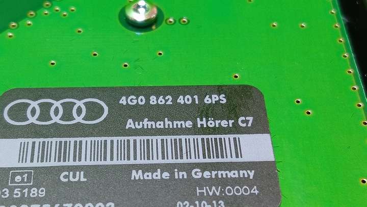 фото №9, Audi a6 c7 з'єднувач телефону адаптер джгут 14r