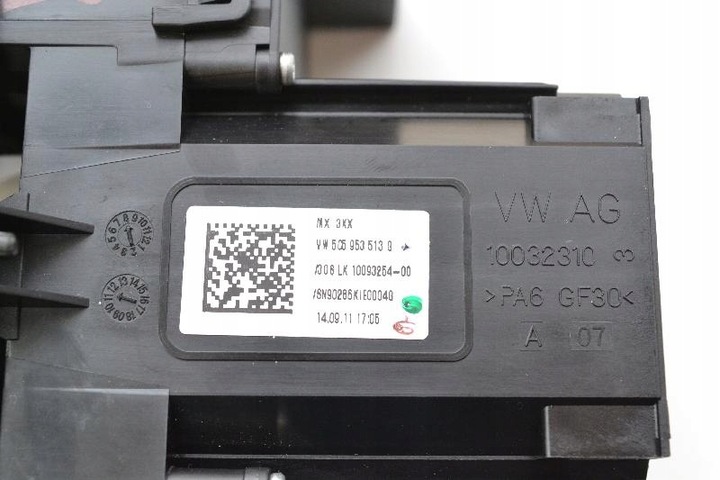 фото №8, Перемикач двірник поворотів vw beetle 5c0959653 2.0 tsi 2012 lh