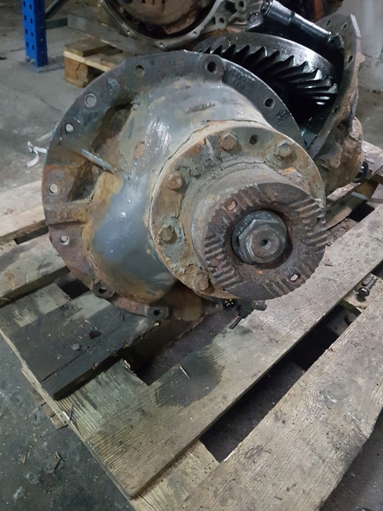 фото №3, Вкладка головка моста daf 45 lf 17,5 3.73 41/11 з блокировка полуось 30 шлицов