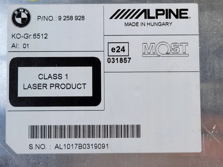 фото №7, Bmw 5 f10 f11 2010 радиопроигрыватель