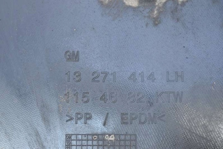 фото №11, Подкрылок левая зад задние 13271414lh opel astra 4 iv j 5d hb 09-12