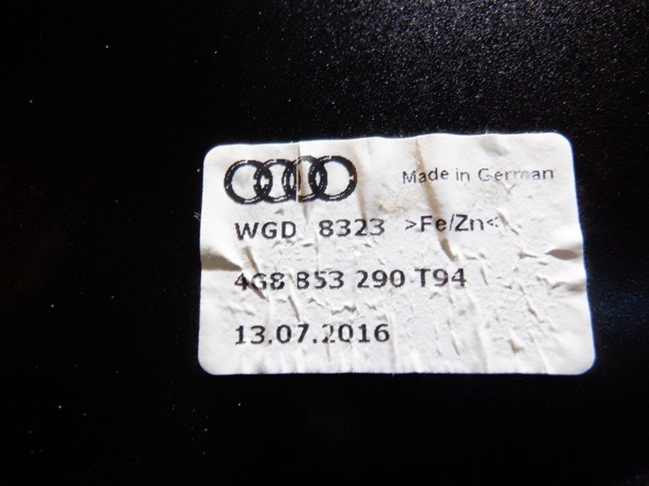 фото №3, Audi a7 4g8 c7 защита накладка стойка дверь 4g8853290