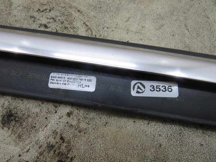 фото №2, Планка двері хром лівий зад audi a7 4g8853763b