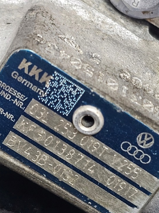 фото №10, Турбокомпрессор audi a3 2008r, 2.0 дизель 03l253019t
