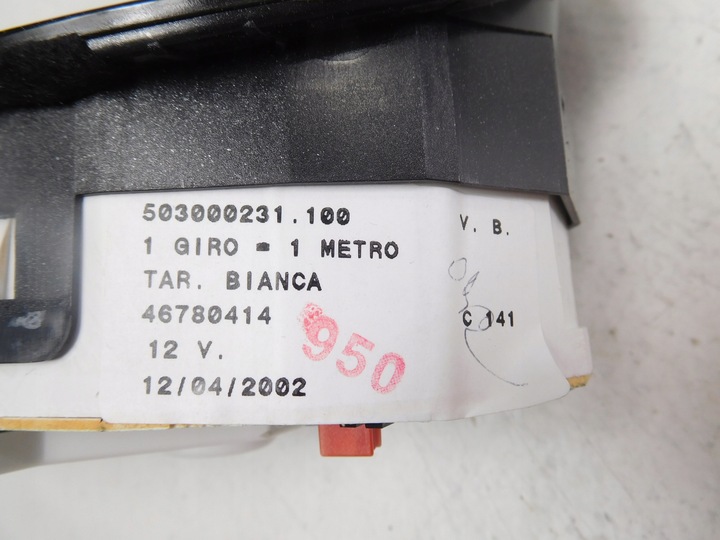 фото №8, Набор индикаторов приборов lancia y 46780414