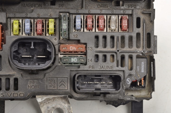 фото №8, Peugeot 407 3.0 коробка модуль bsm 9658070980