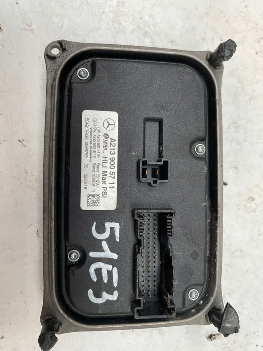 фото №1, Mercedes w213 перетворювач модуль led a2139005711