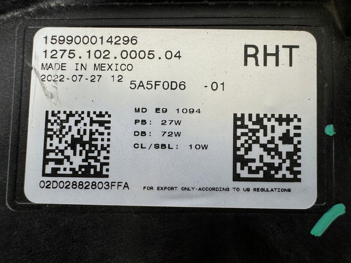 фото №14, Bmw x7 g07 рестайлінг lci лампа права перед повний led фара eur - супер