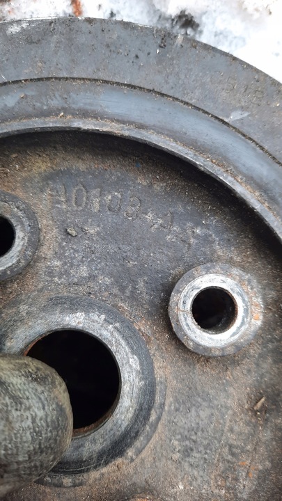 фото №3, Volvo s40 v40 2.0 t колесо ременное вала h0103-aa