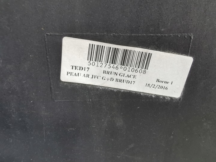 фото №15, Renault espace v 5 14-23 бампер задній зад 6xpdc комплектний коричневий ted17